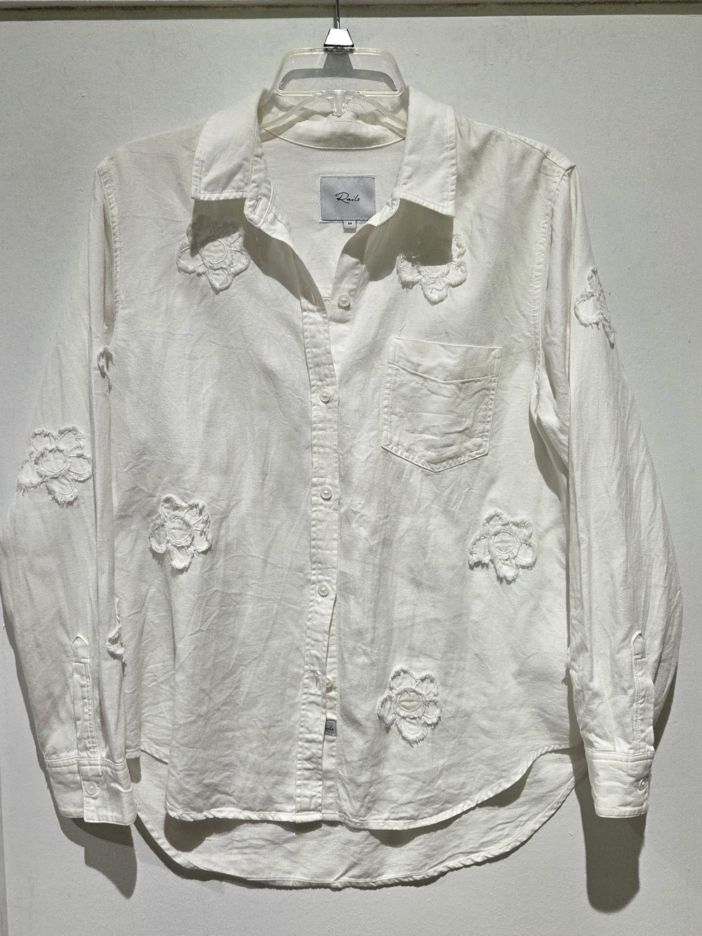 Rails Button Front Blouse